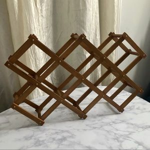 Vintage Collapsible wine bottle holder